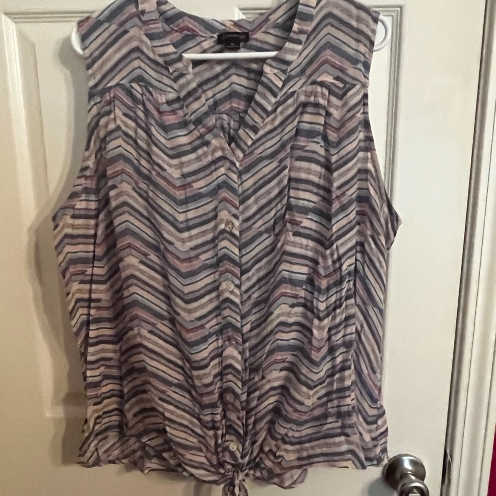 Chevron stripped too